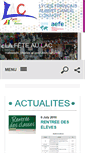 Mobile Screenshot of lyceealbertcamus-conakry.net